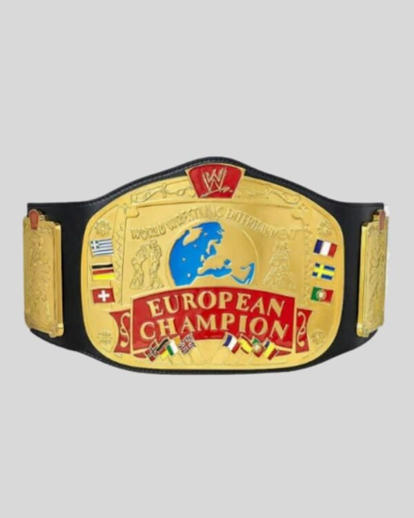 WWE European Championship Belt