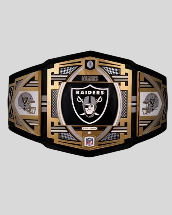 Las Vegas Raiders Championship Belt – NFL Limited WWE Edition