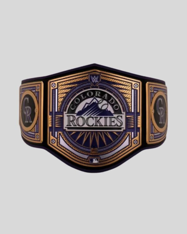 Colorado Rockies WWE MLB Legacy Belt - Championship Title