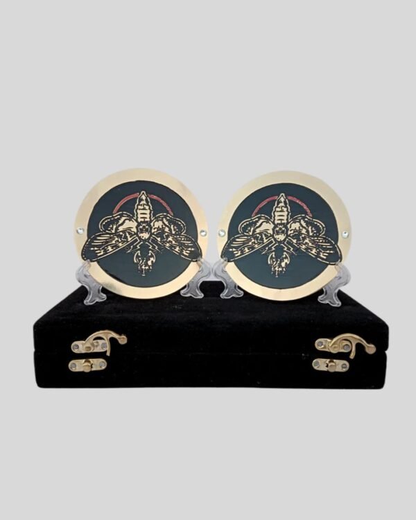 Custom Bray Wyatt Side Plates Championship Box Set