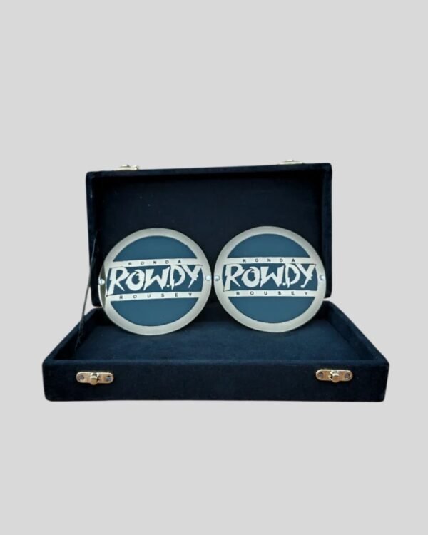 Ronda Rousey Side Plates WWE Championship Title Box Set