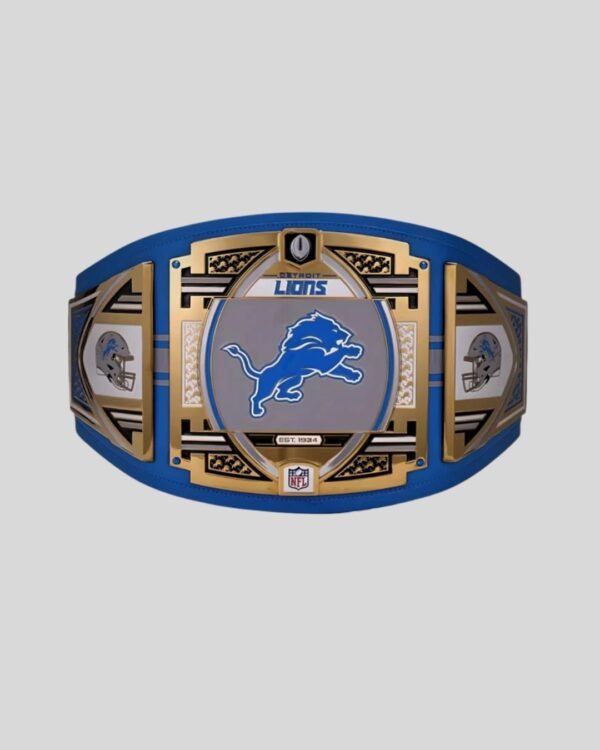 Detroit Lions Championship Belt – NFL WWE Legacy Title