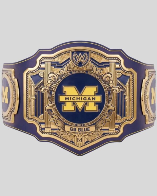 Michigan Wolverines WWE Championship Belt  Legacy Edition