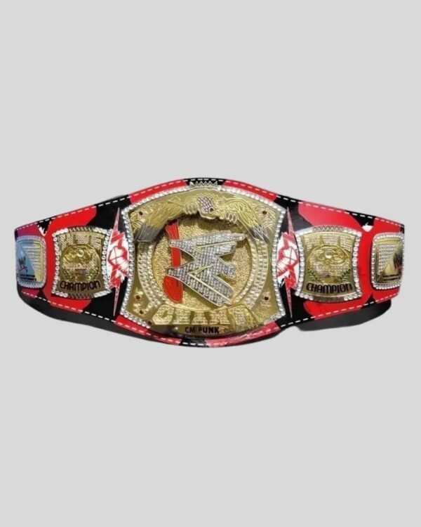 CM Punk Signature Series Belt – WWE Customized Edition