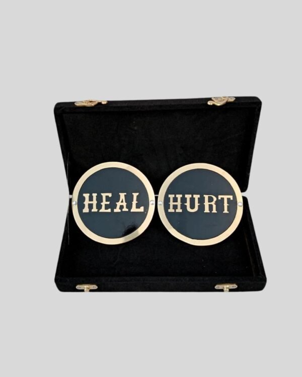 Hurt Heal Side Plates Bray Wyatt Championship Box Set – Brass Metal Belt Inserts