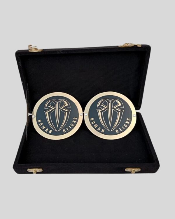 Roman Reigns New Side Plates 2023 WWE Championship Box Set
