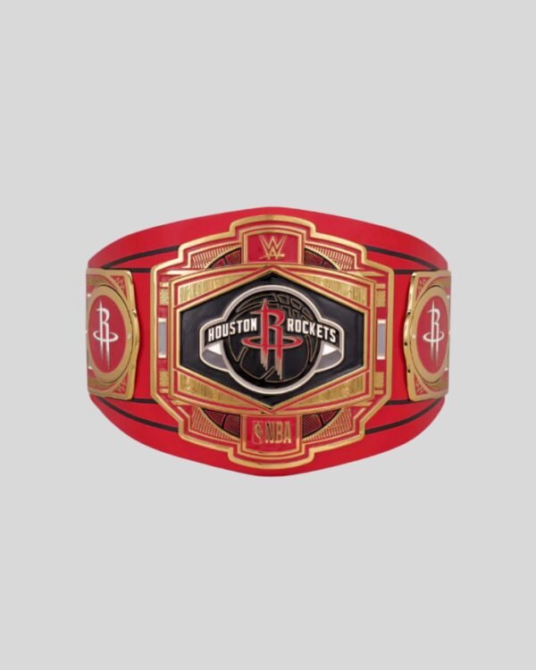 Houston Rockets WWE NBA Legacy Belt – Championship Title