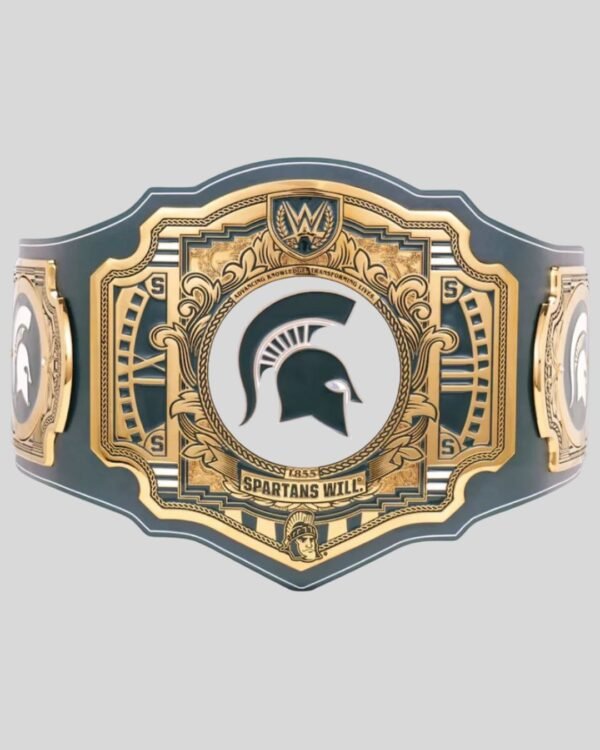 WWE Michigan State Spartans Championship Legacy Title Belt