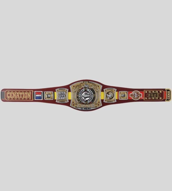 John Cena Farewell WWE Championship Belt
