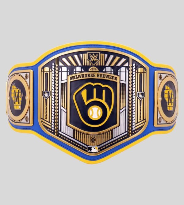MLB Milwaukee Brewers WWE Championship Belt
