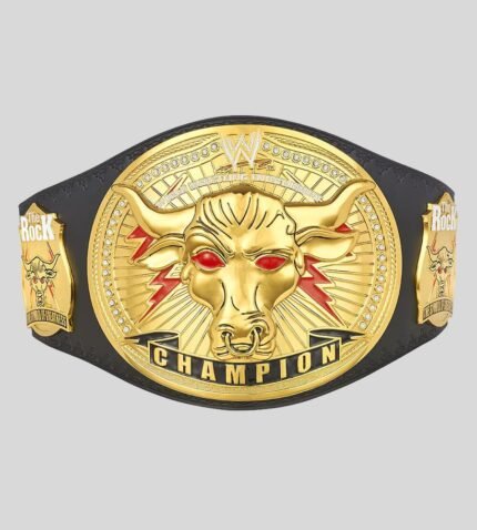 WWE The Rock Brahma Bull Championship Belt