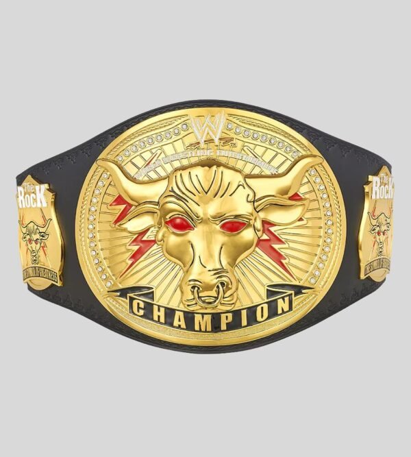WWE The Rock Brahma Bull Championship Belt