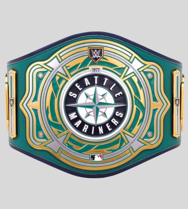 WWE The Seattle Mariners MLB Championship Belt