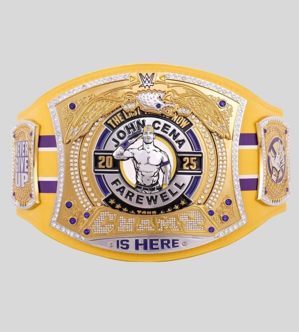 John Cena Farewell Championship Belt 2025