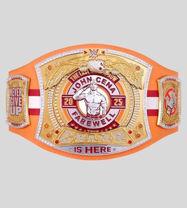 John Cena Farewell Tampa Spinner Championship Belt 2025
