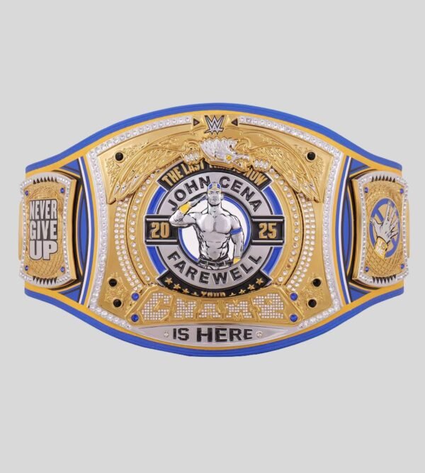 John Cena Farewell WWE Championship Belt 2025