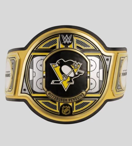 NHL WWE Pittsburgh Penguins Championship Belt
